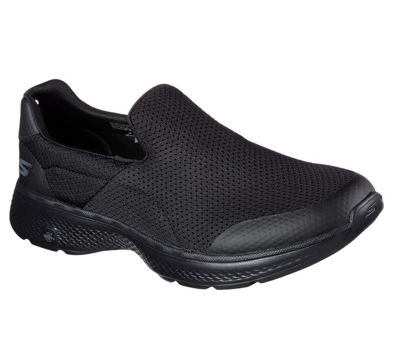 Skechers Herr Svarta Slip On - Gowalk 4 - Incredible - Sverige (UQRGD-1356)